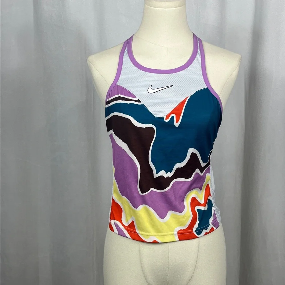 Nike Court Dri‎ Fit Slam Tight Fit Tank Top.